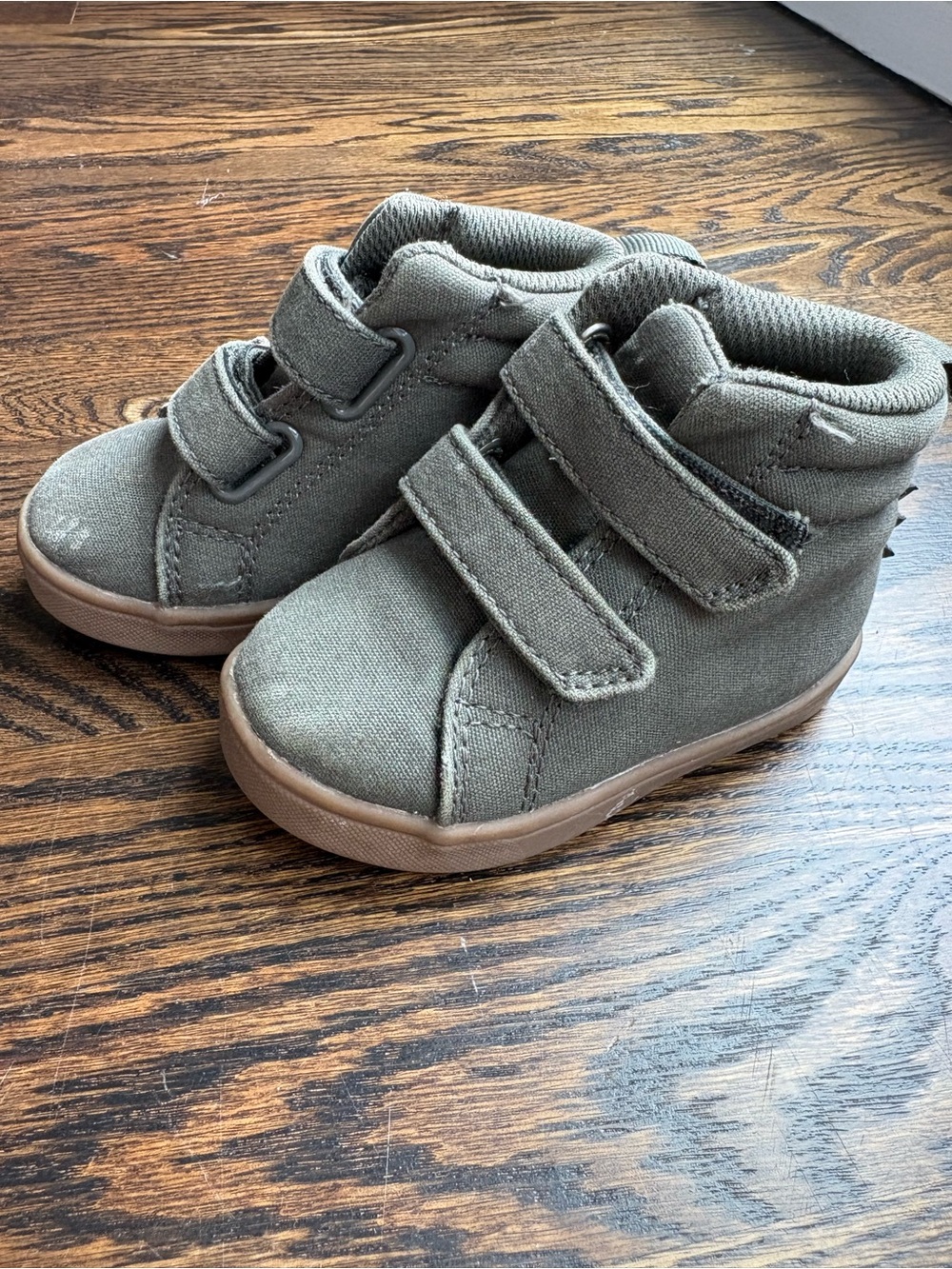 Baby Gap Dino High-Top Canvas Sneakers - size 5